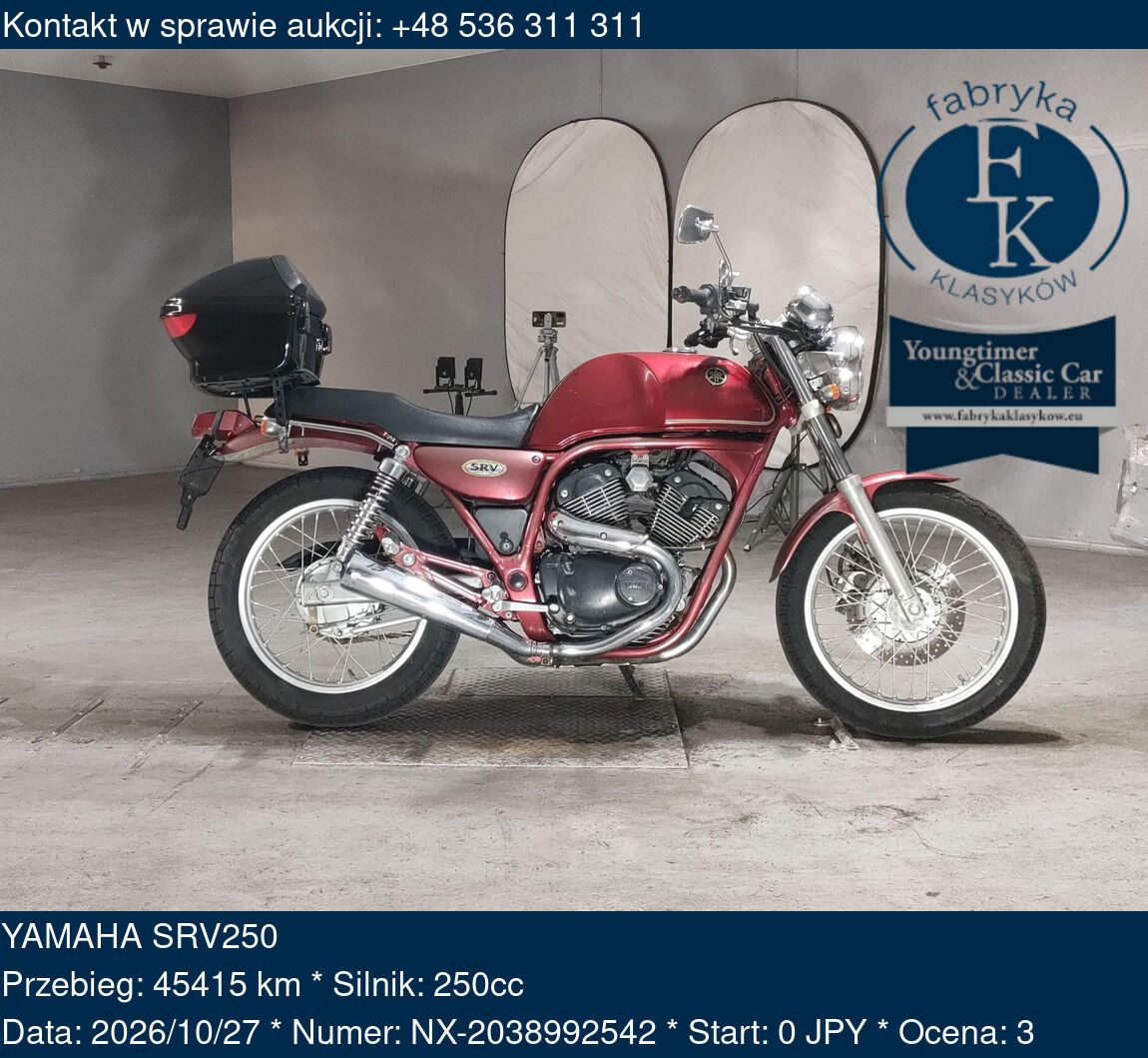YAMAHA SRV250  - zdjęcie 2