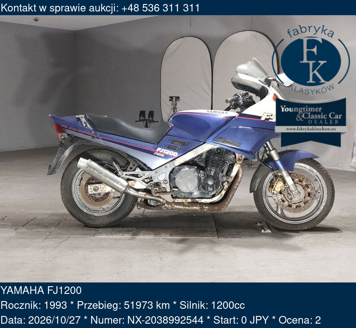 YAMAHA FJ1200 1993 - zdjęcie 2