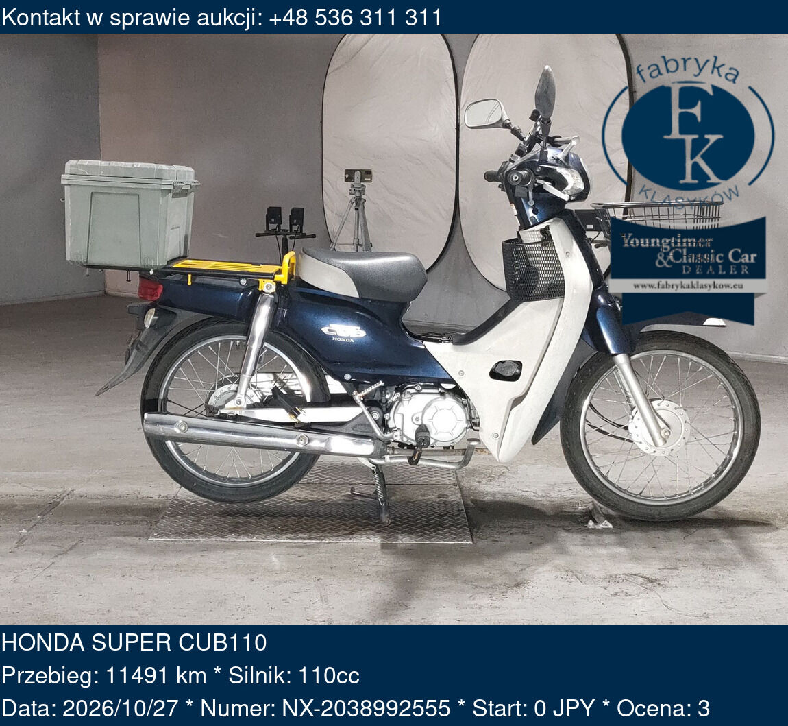 HONDA SUPER CUB110  - zdjęcie 2