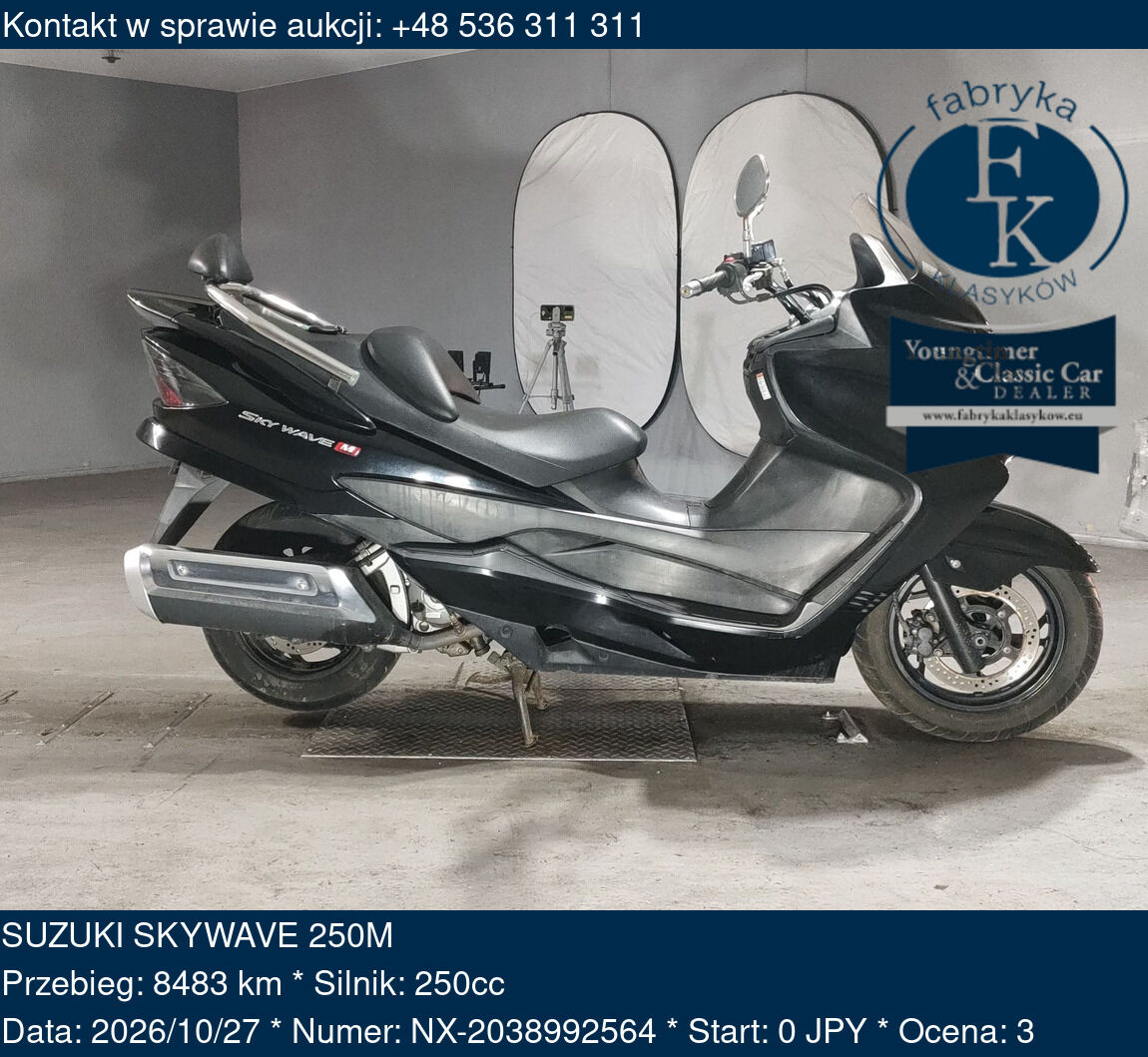 SUZUKI SKYWAVE 250M  - zdjęcie 2