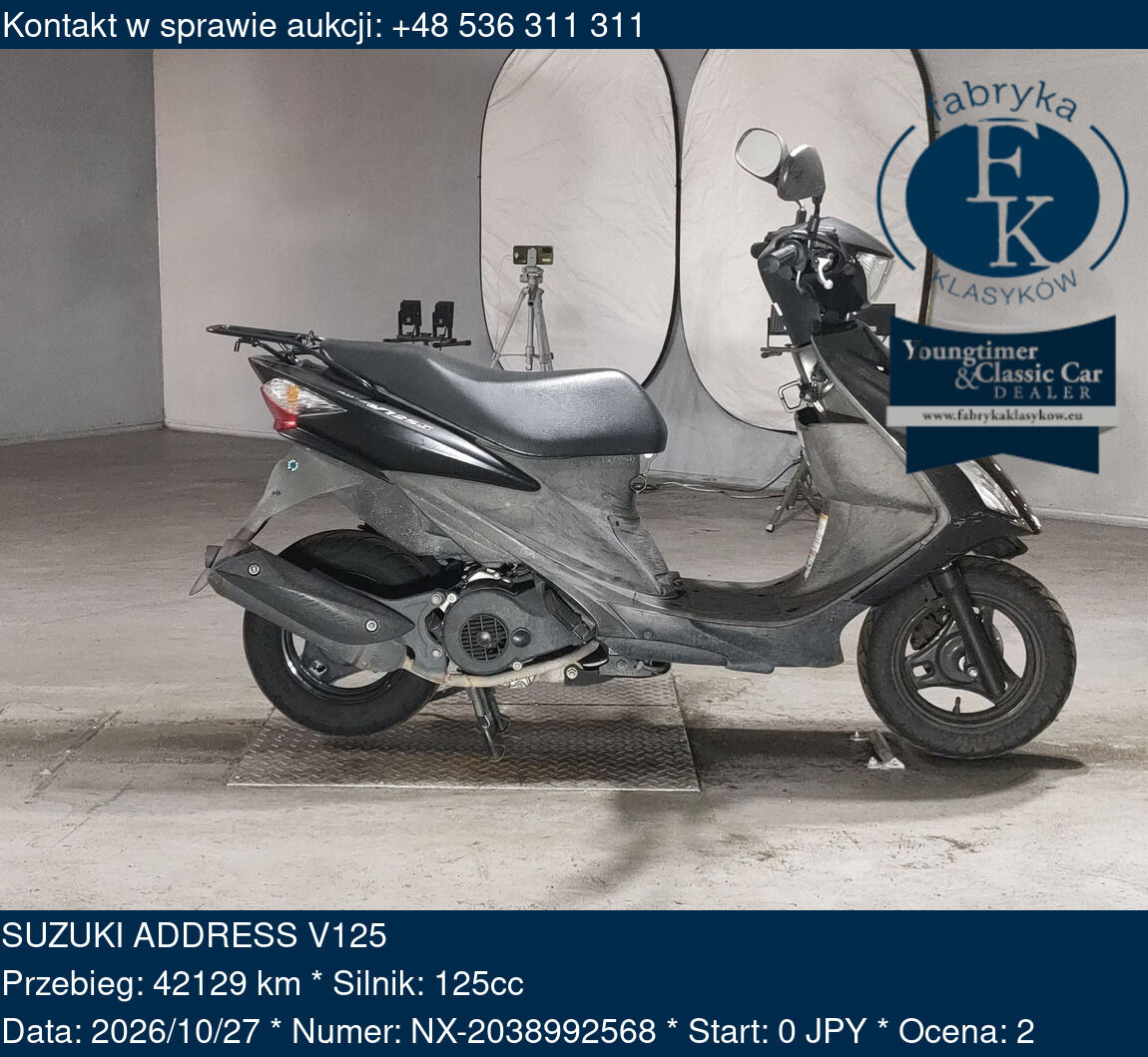 SUZUKI ADDRESS V125  - zdjęcie 2