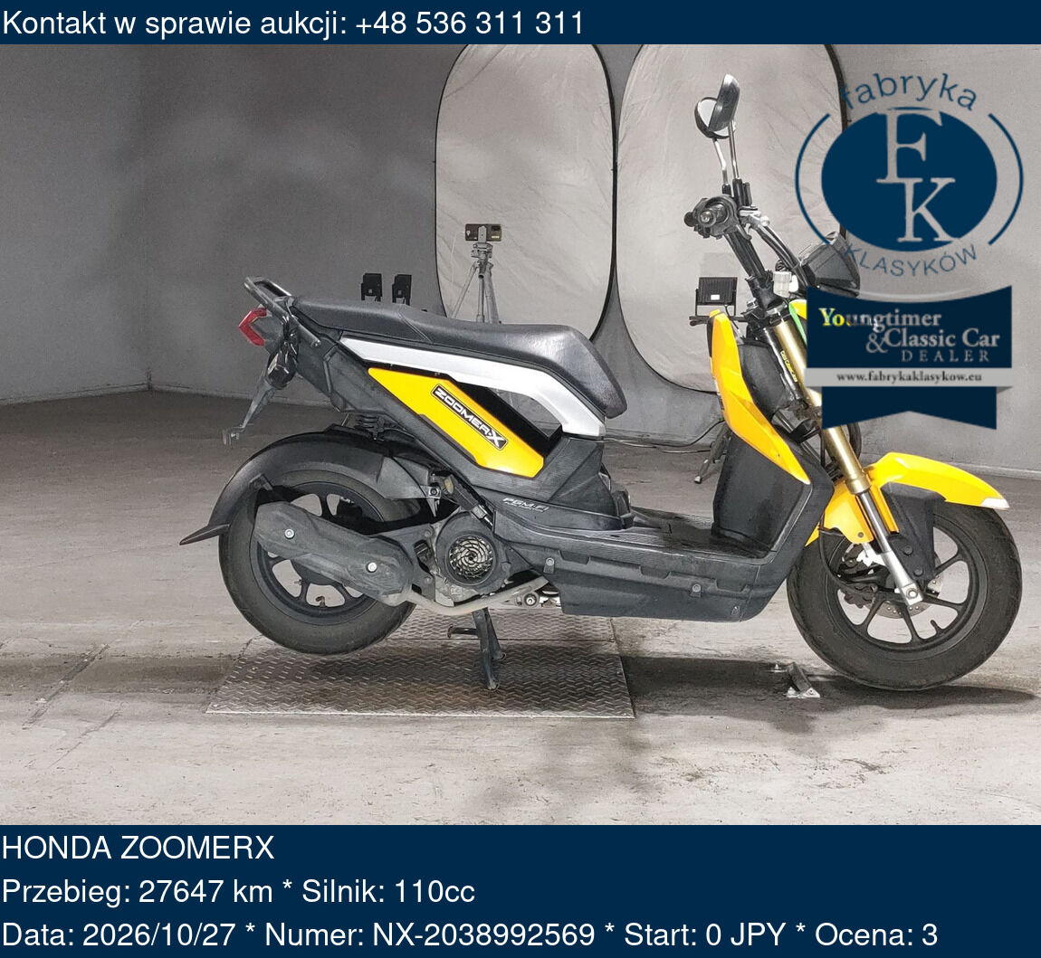 HONDA ZOOMERX  - zdjęcie 2