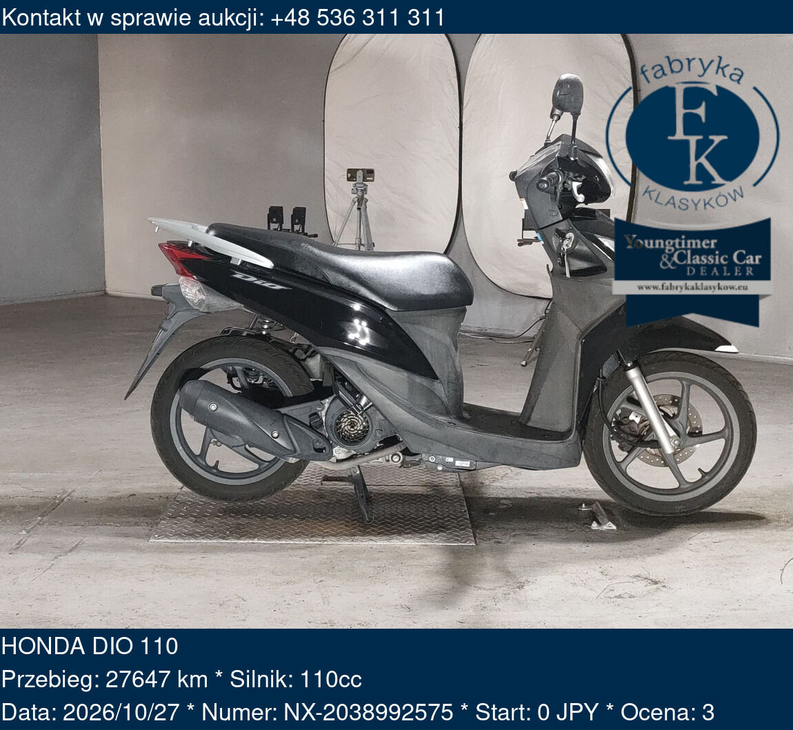 HONDA DIO 110  - zdjęcie 2