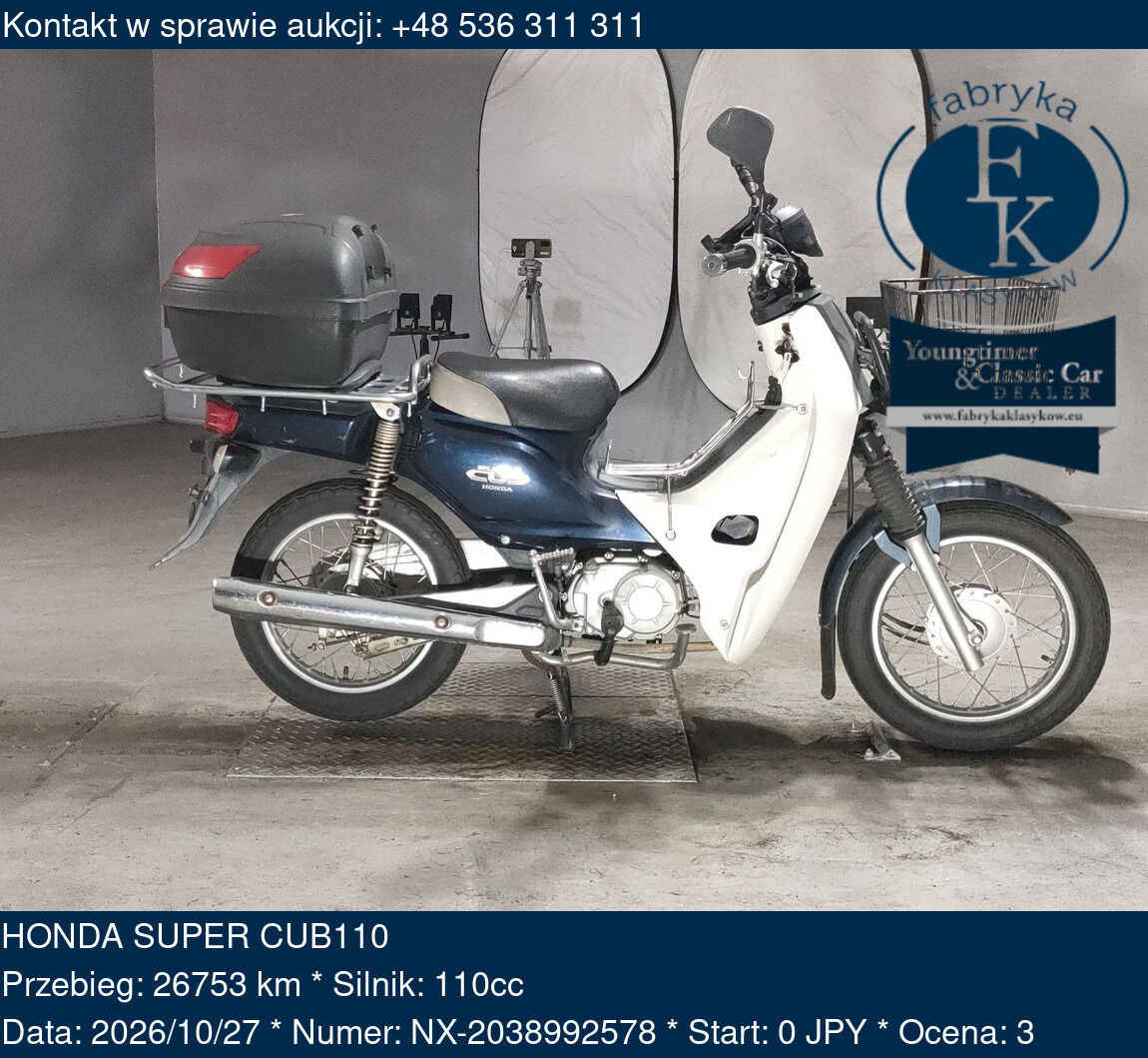 HONDA SUPER CUB110  - zdjęcie 2