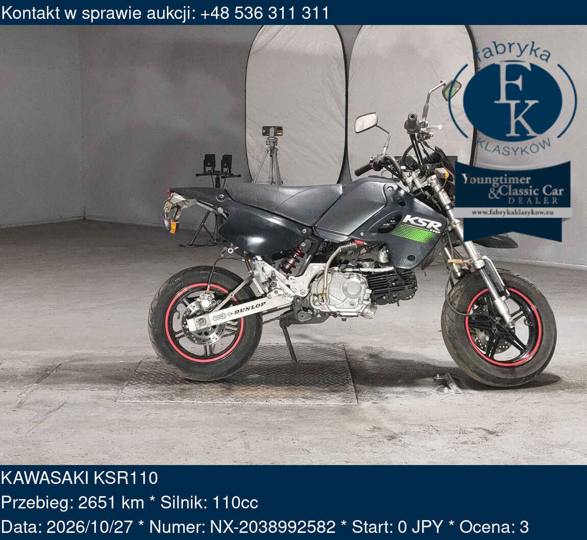 KAWASAKI KSR110  - zdjęcie 2