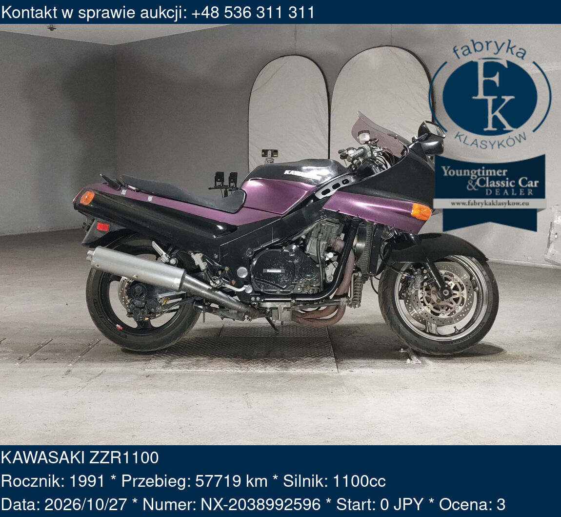 KAWASAKI ZZR1100 1991 - zdjęcie 2