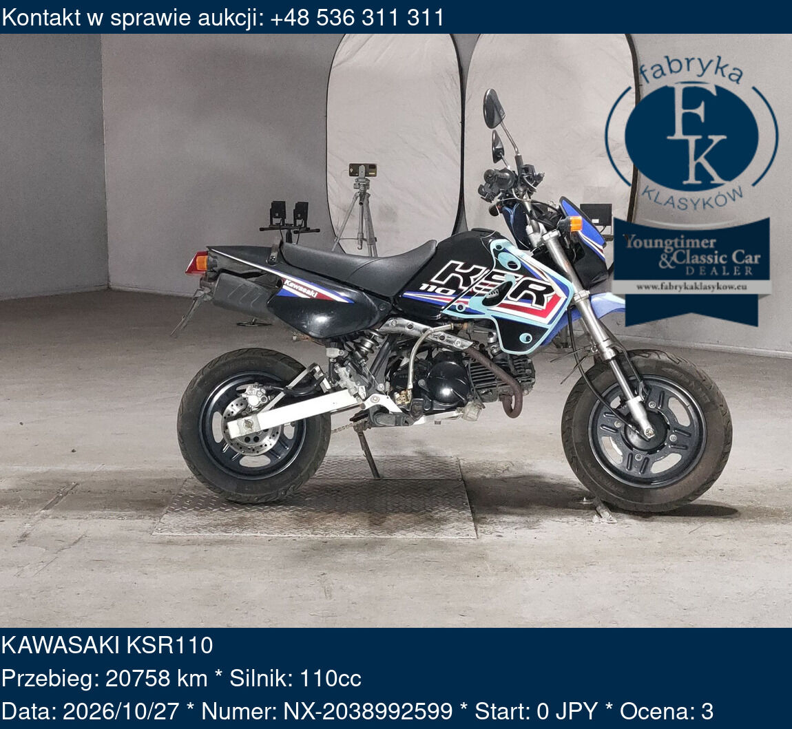 KAWASAKI KSR110  - zdjęcie 2