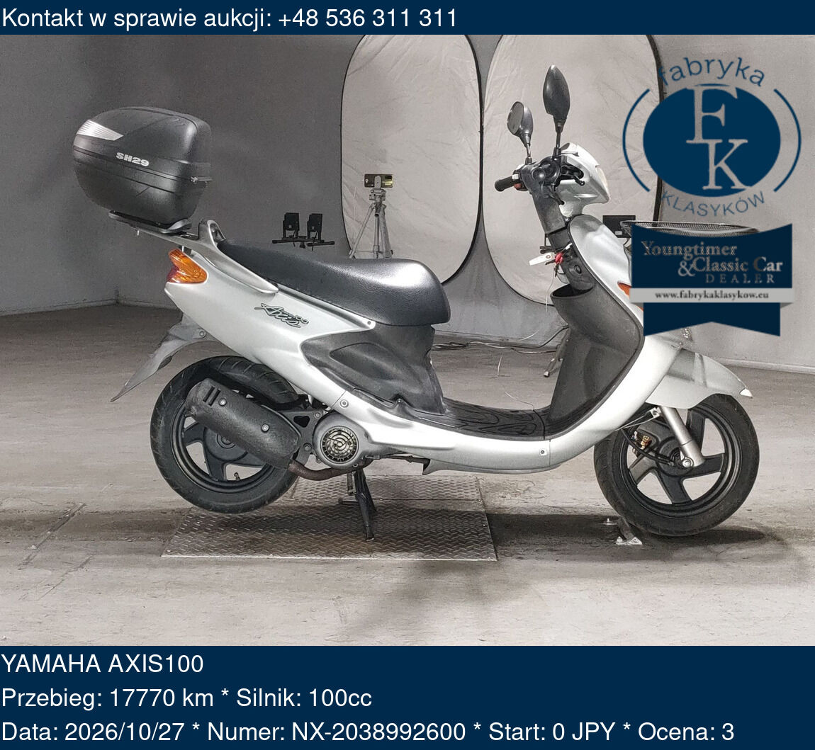 YAMAHA AXIS100  - zdjęcie 2