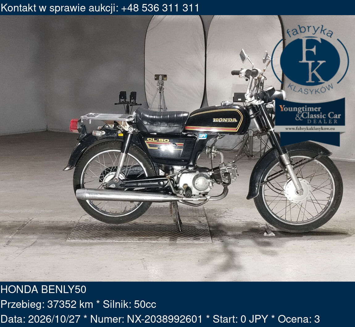 HONDA BENLY50  - zdjęcie 2