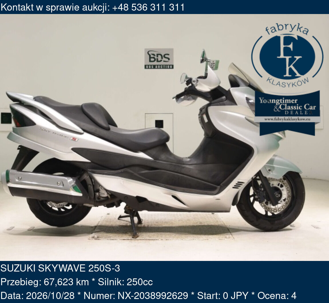 SUZUKI SKYWAVE 250S-3  - zdjęcie 2