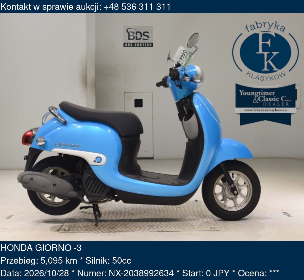 HONDA GIORNO -3  - zdjęcie 2