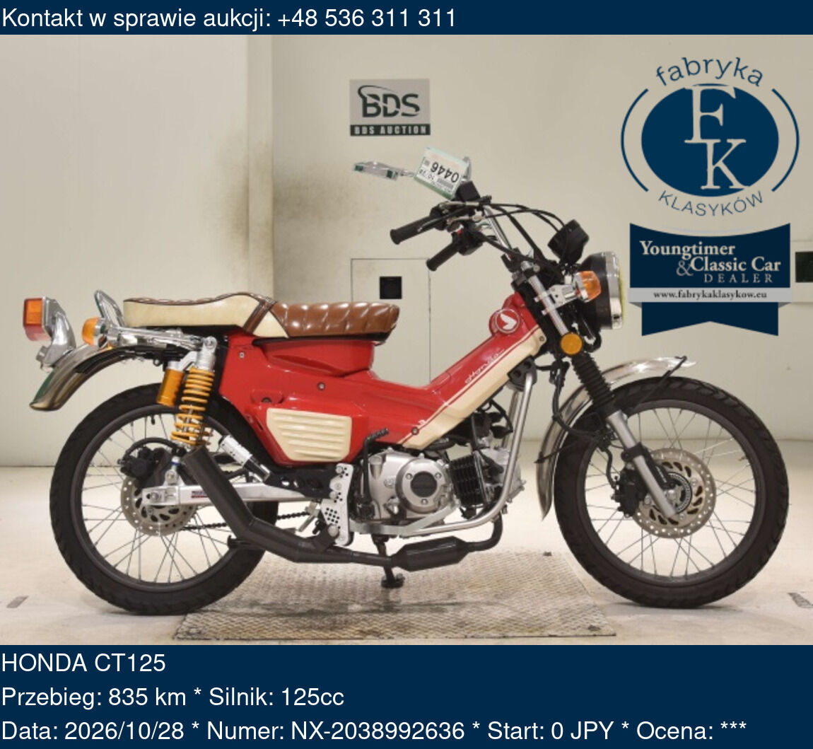 HONDA CT125  - zdjęcie 2