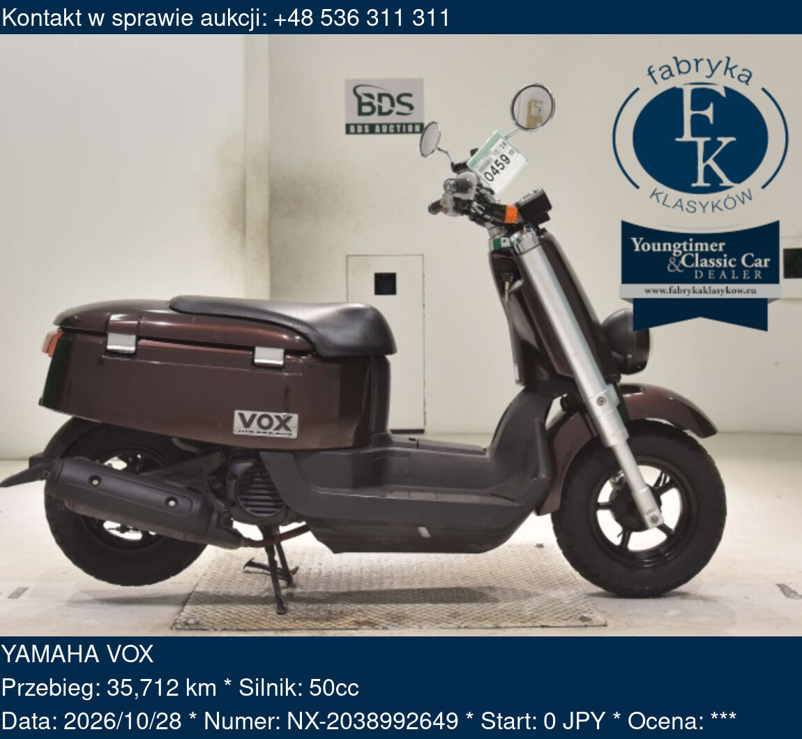 YAMAHA VOX  - zdjęcie 2