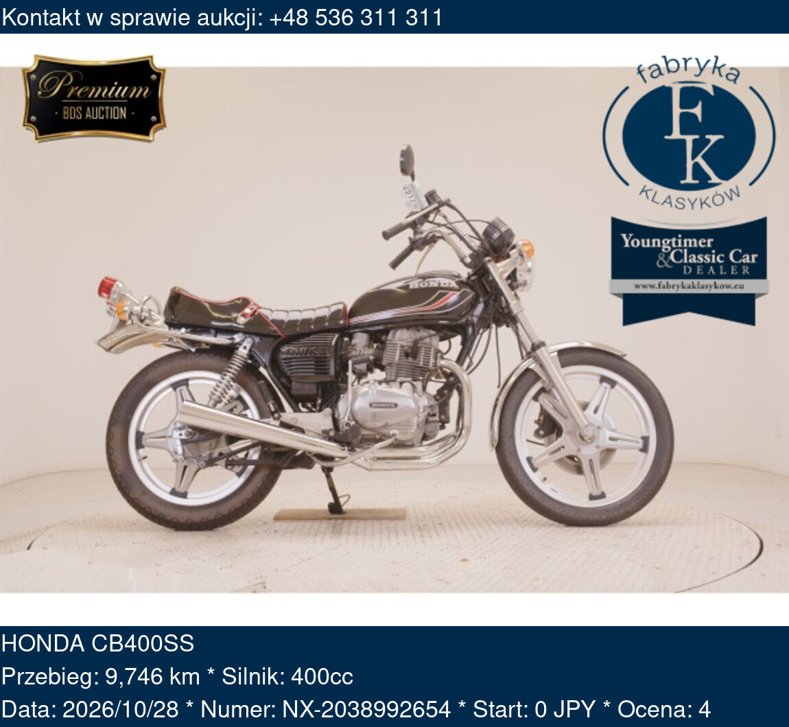 HONDA CB400SS  - zdjęcie 2