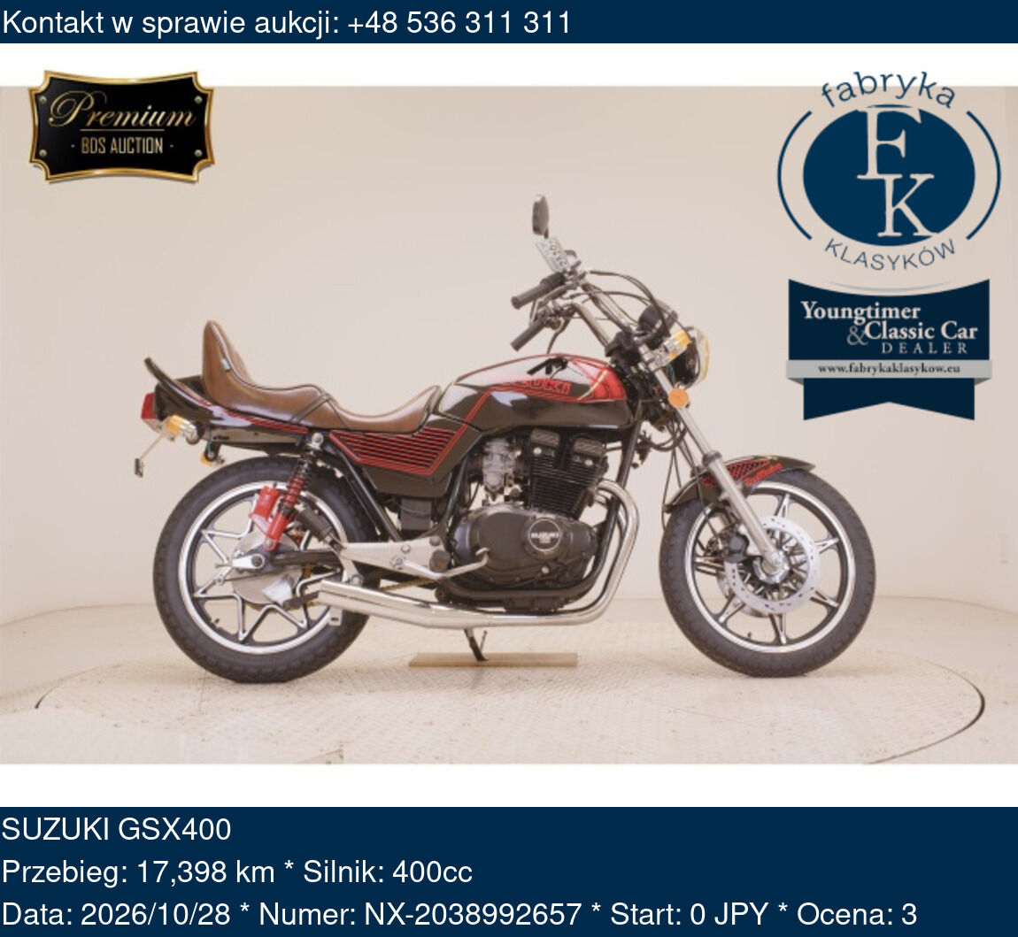 SUZUKI GSX400  - zdjęcie 2