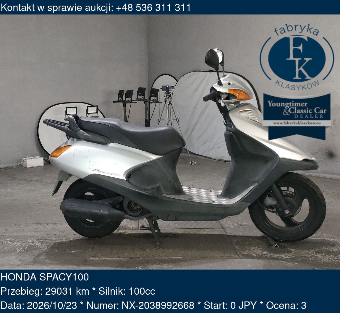 HONDA SPACY100  - zdjęcie 2