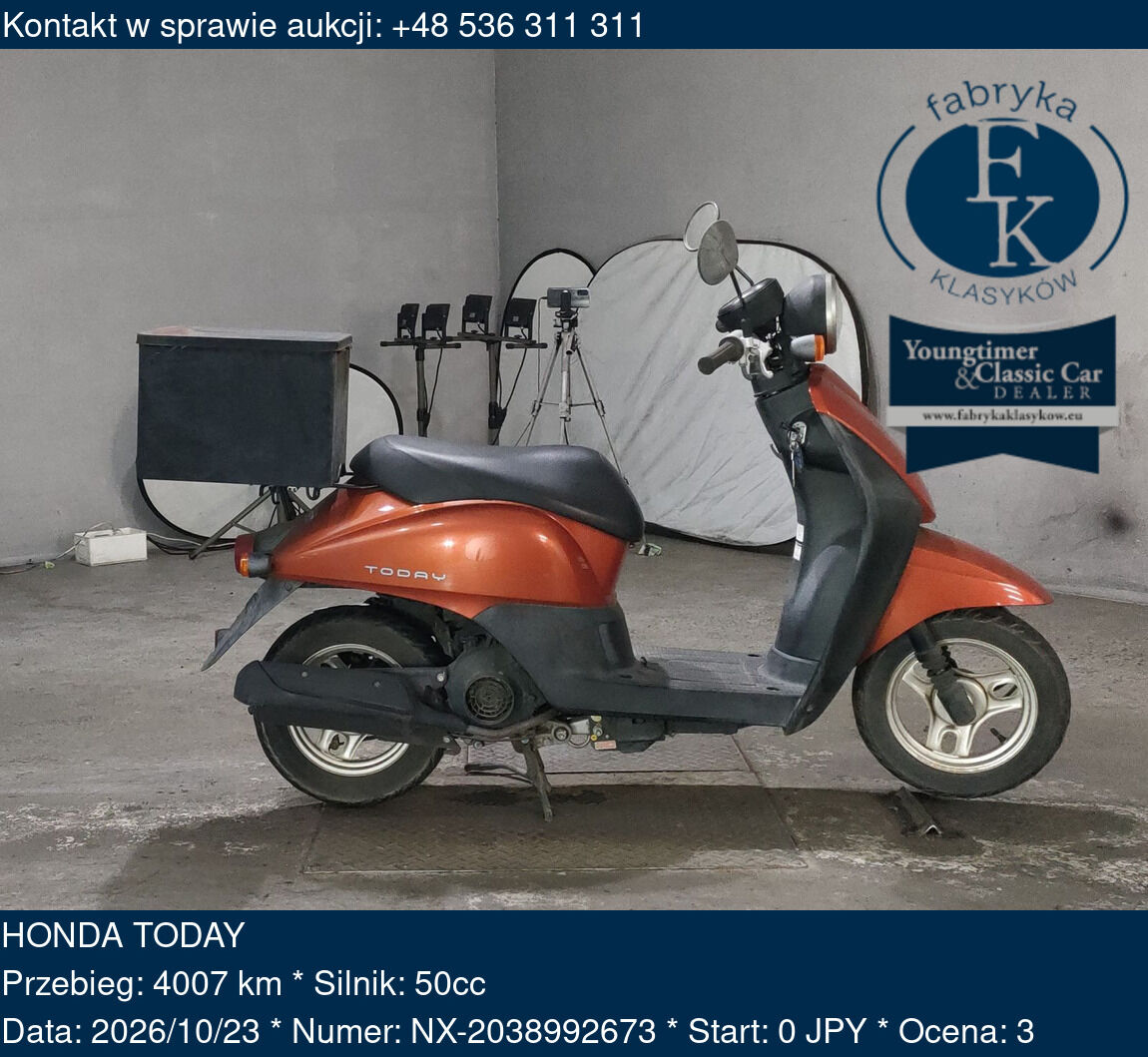 HONDA TODAY  - zdjęcie 2