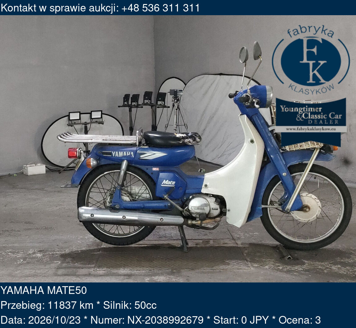 YAMAHA MATE50  - zdjęcie 2