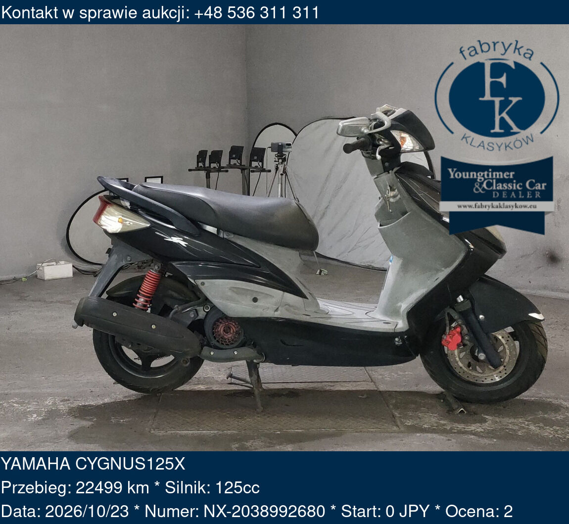 YAMAHA CYGNUS125X  - zdjęcie 2