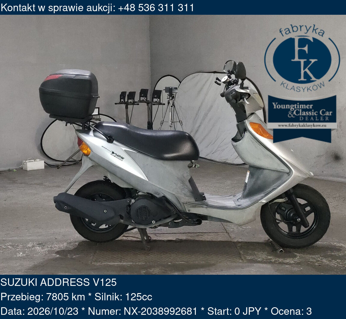 SUZUKI ADDRESS V125  - zdjęcie 2