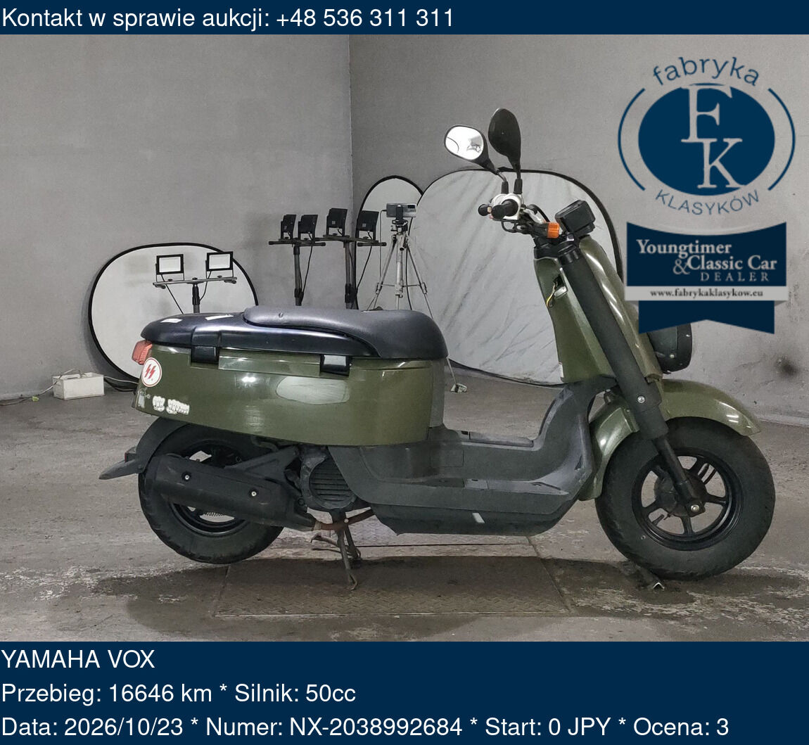 YAMAHA VOX  - zdjęcie 2