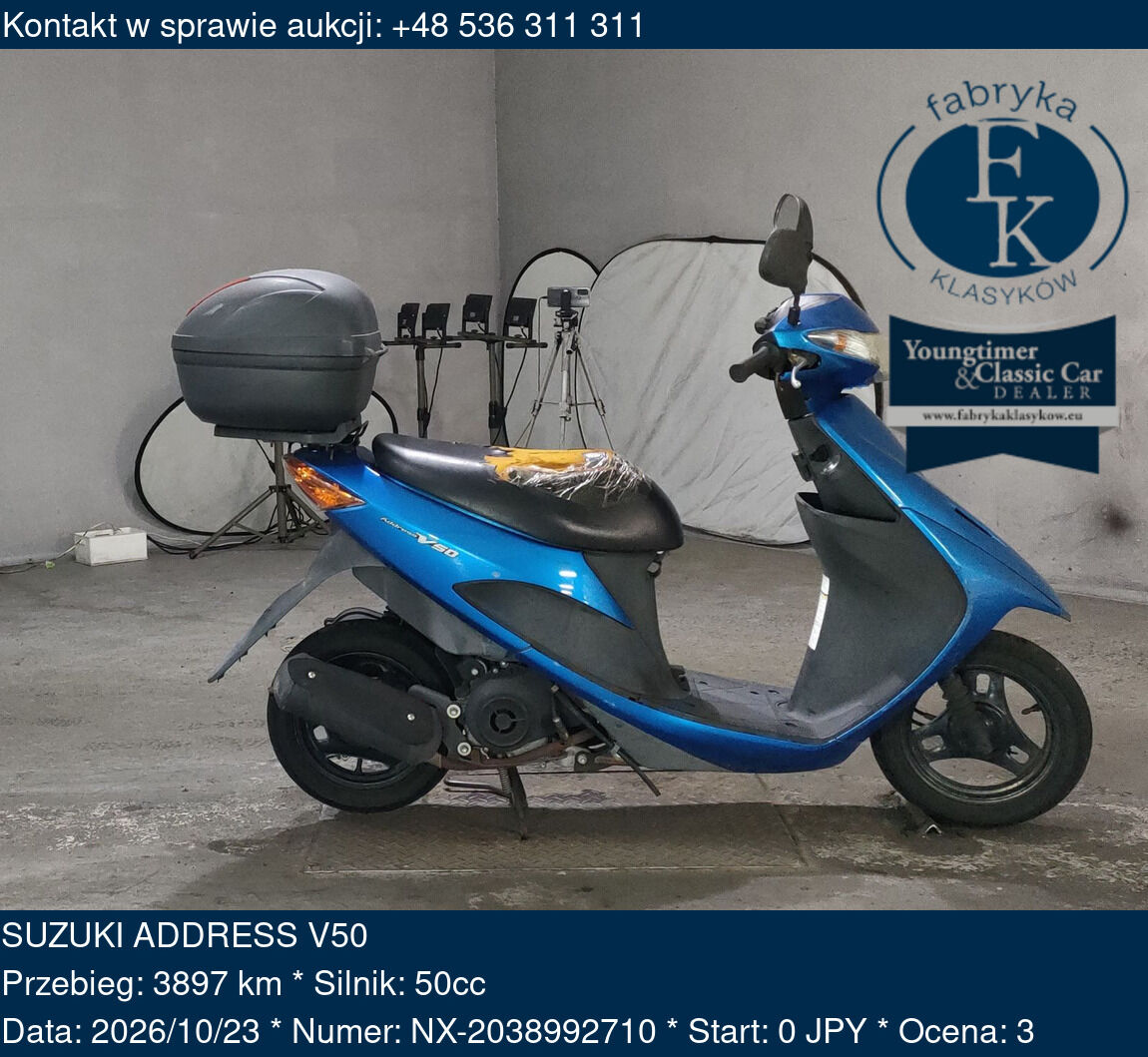 SUZUKI ADDRESS V50  - zdjęcie 2