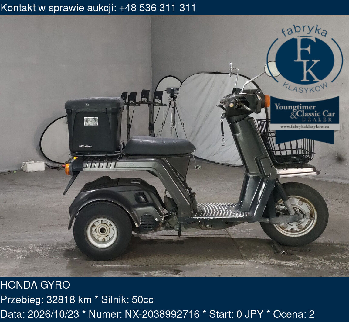 HONDA GYRO - zdjęcie 2