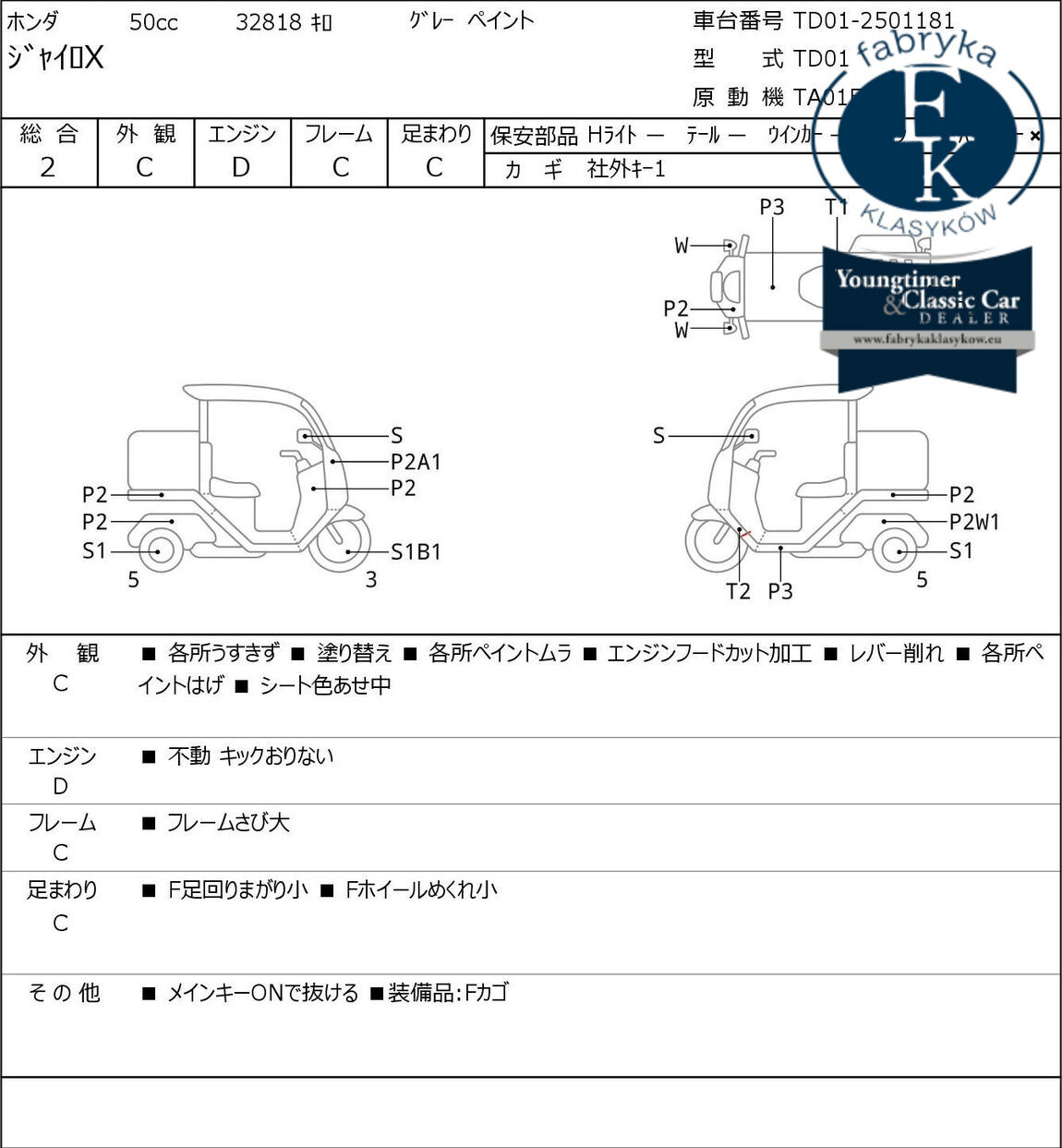 HONDA GYRO - zdjęcie 7