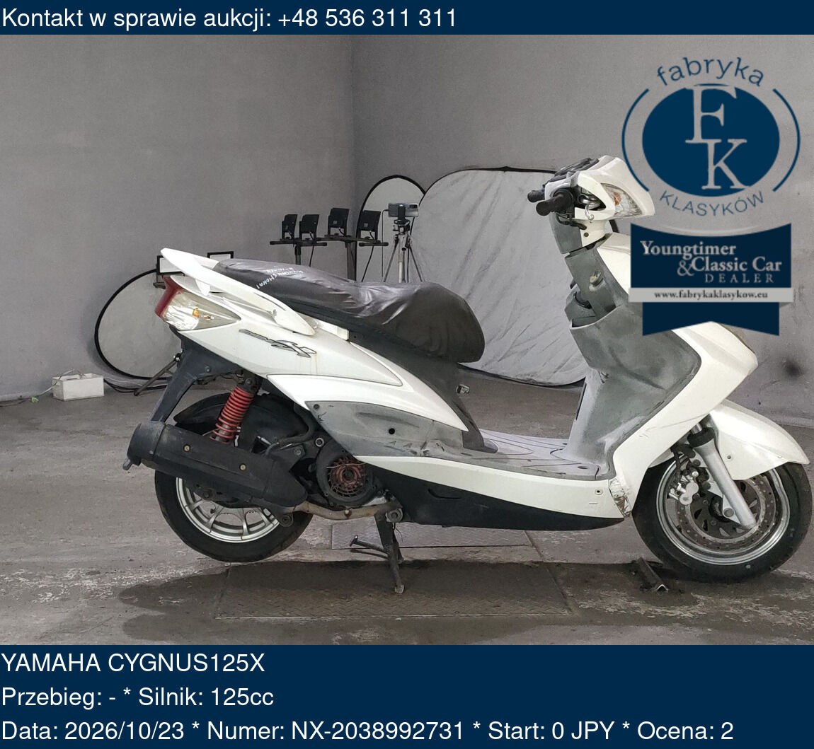 YAMAHA CYGNUS125X - zdjęcie 2