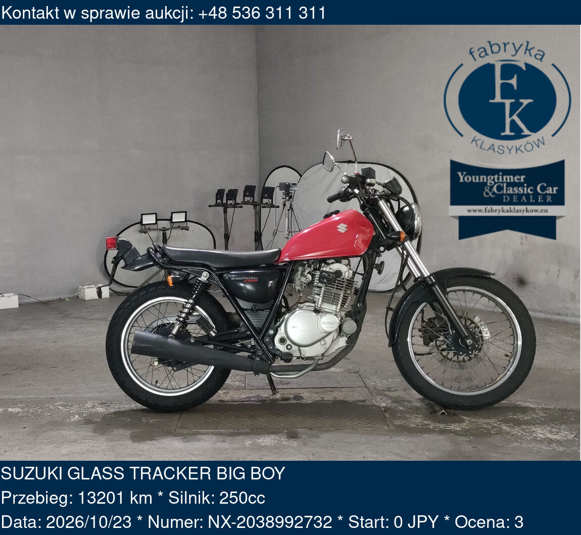 SUZUKI GLASS TRACKER BIG BOY  - zdjęcie 2