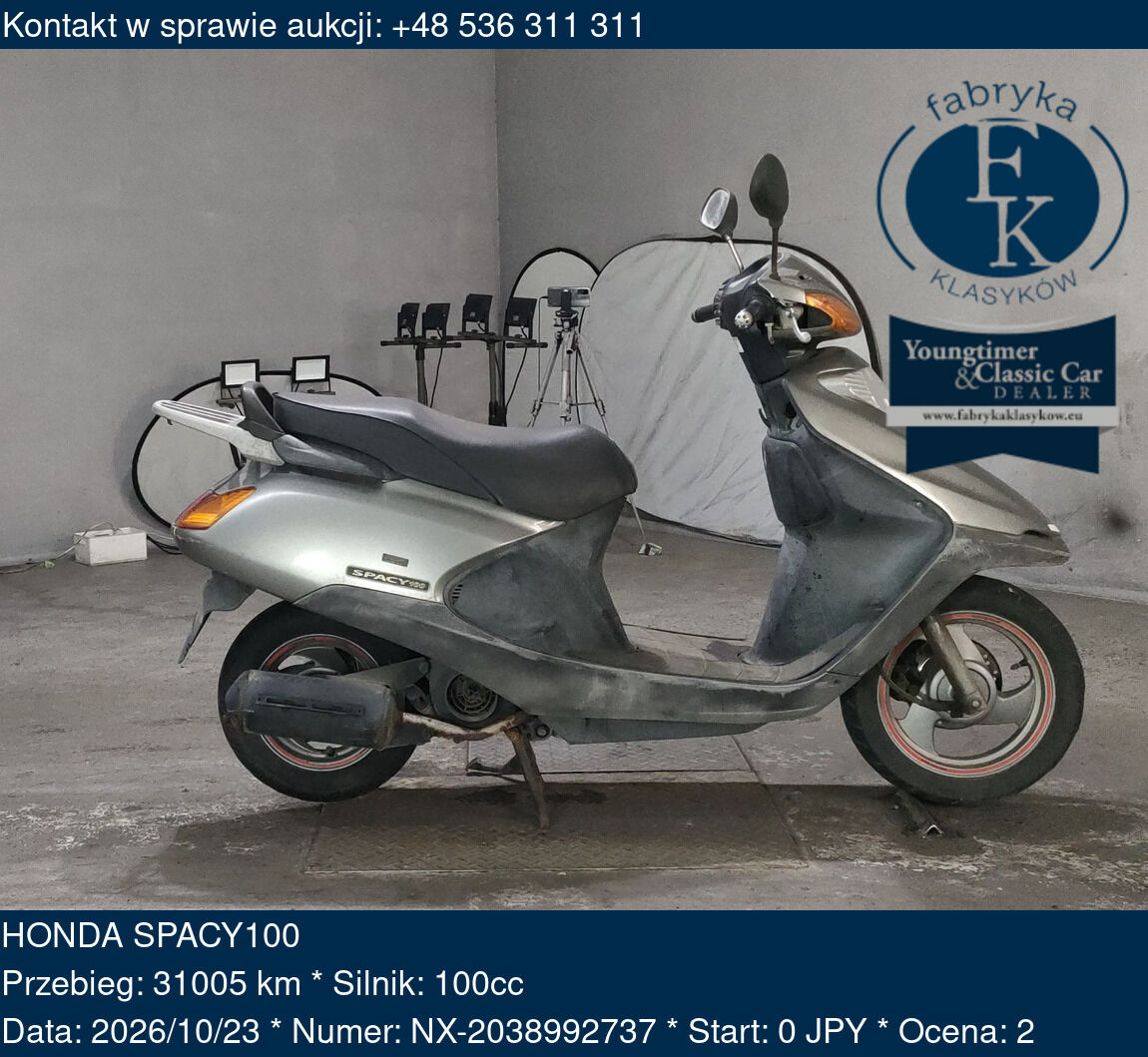 HONDA SPACY100 - zdjęcie 2