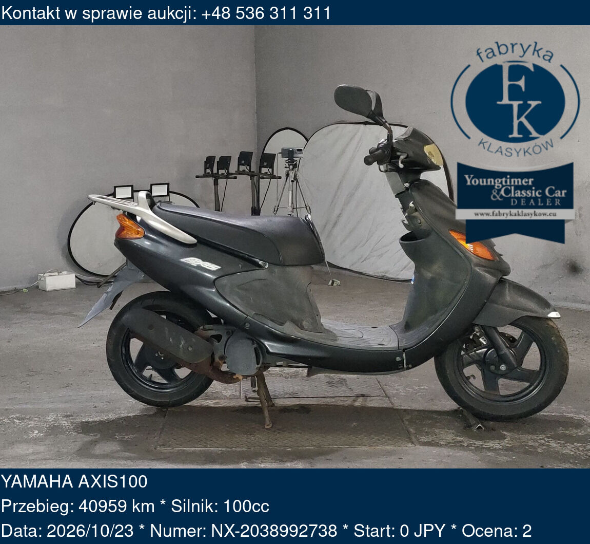 YAMAHA AXIS100 - zdjęcie 2