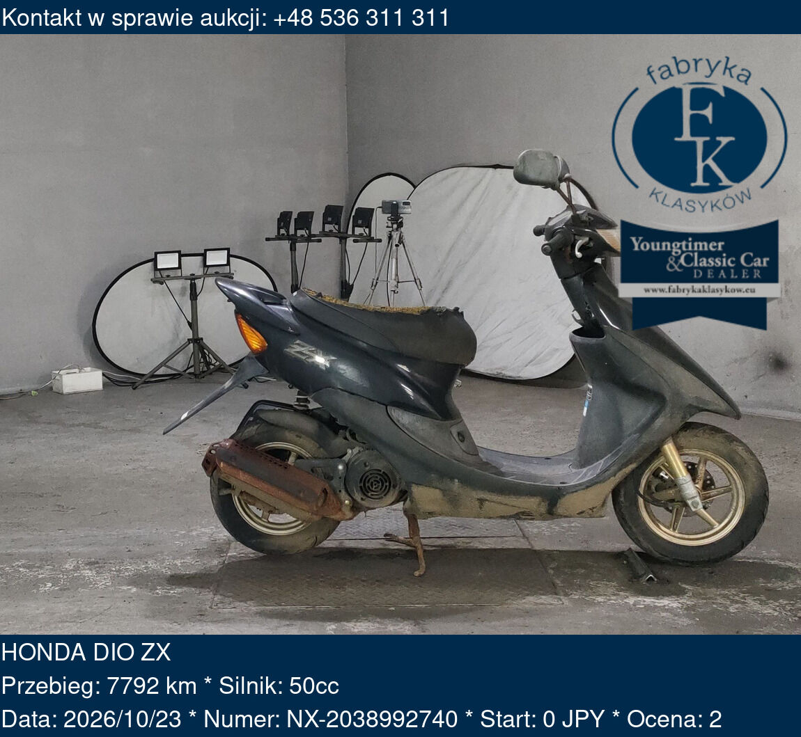 HONDA DIO ZX - zdjęcie 2