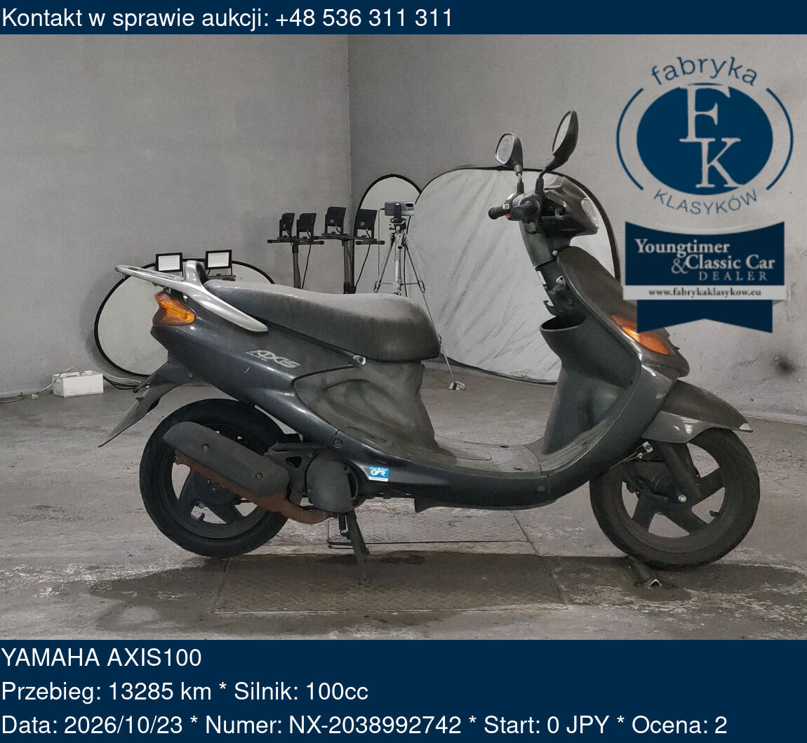 YAMAHA AXIS100 - zdjęcie 2