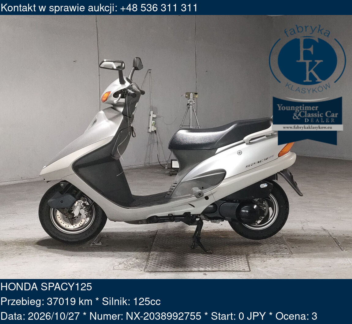 HONDA SPACY125 - zdjęcie 2