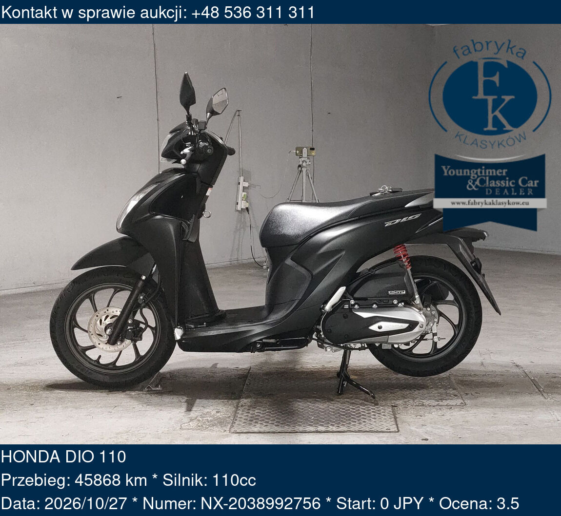 HONDA DIO 110 - zdjęcie 2