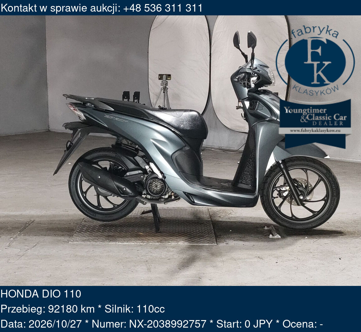 HONDA DIO 110 - zdjęcie 2