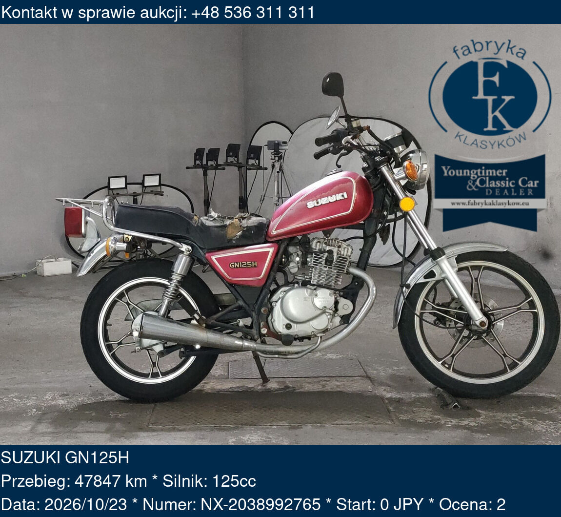SUZUKI GN125H  - zdjęcie 2