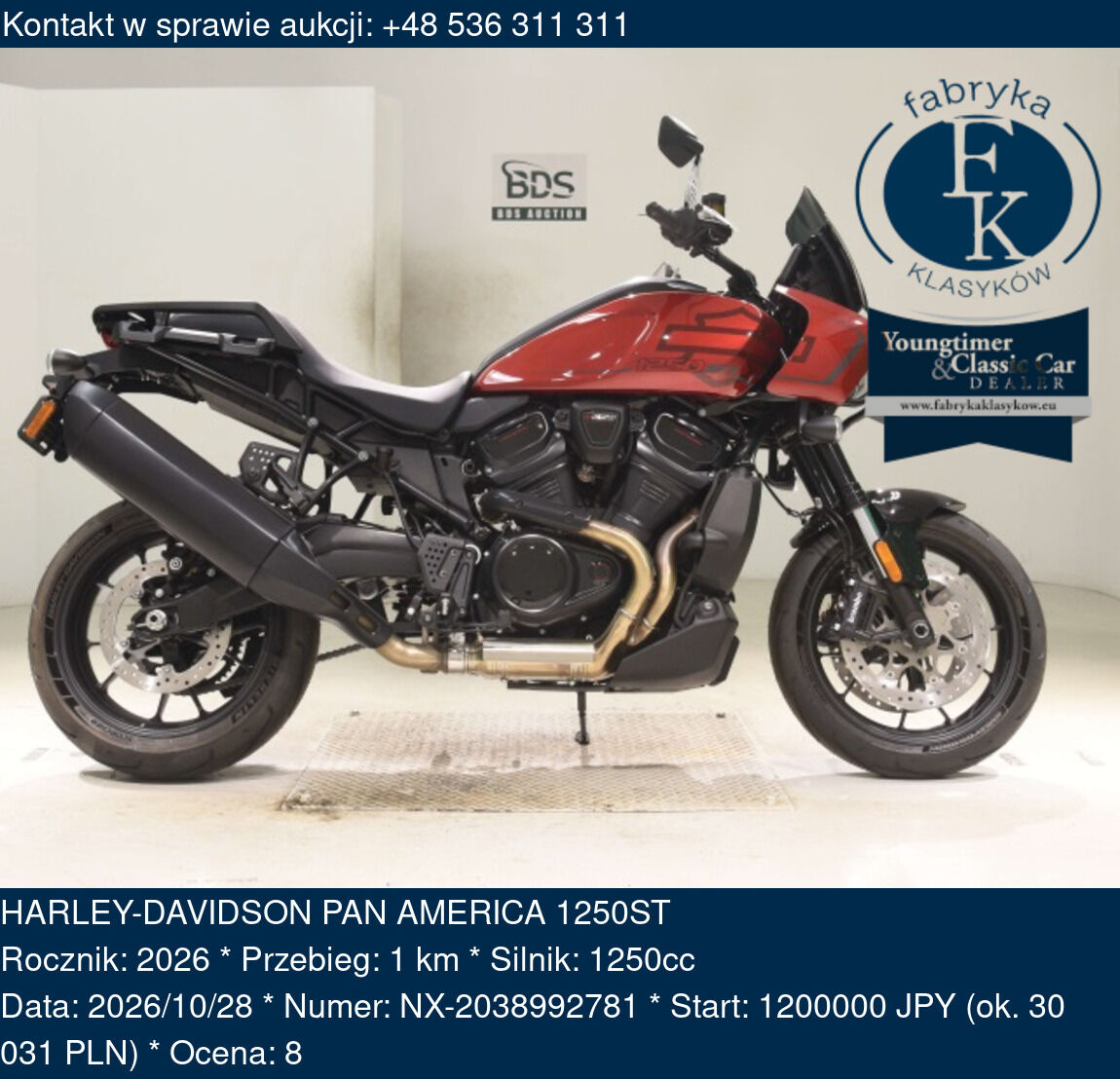 HARLEY-DAVIDSON PAN AMERICA 1250ST 2026 - zdjęcie 2