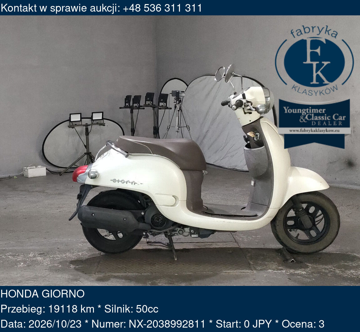HONDA GIORNO - zdjęcie 2