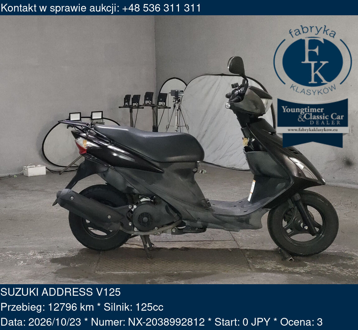 SUZUKI ADDRESS V125  - zdjęcie 2