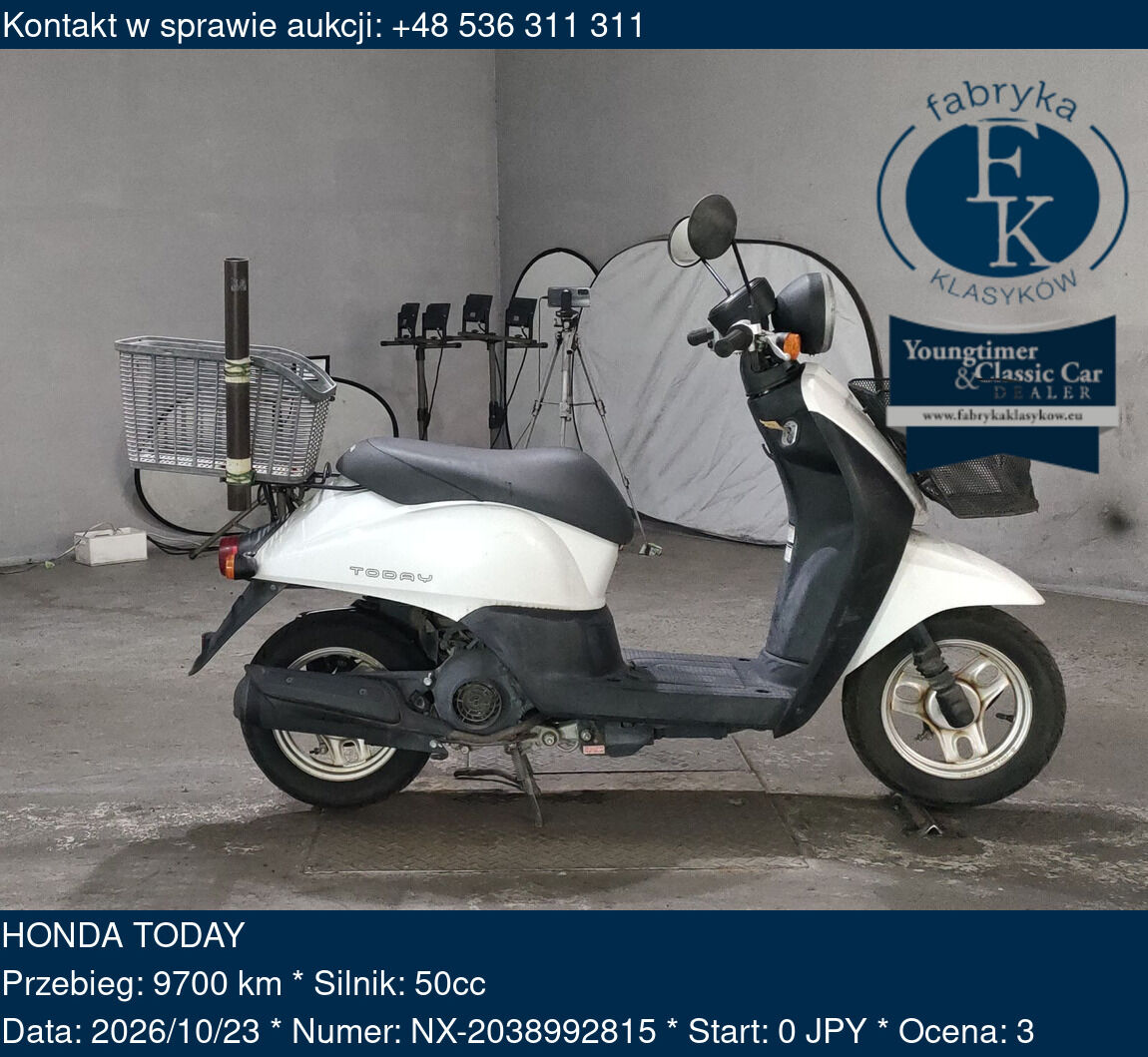 HONDA TODAY  - zdjęcie 2
