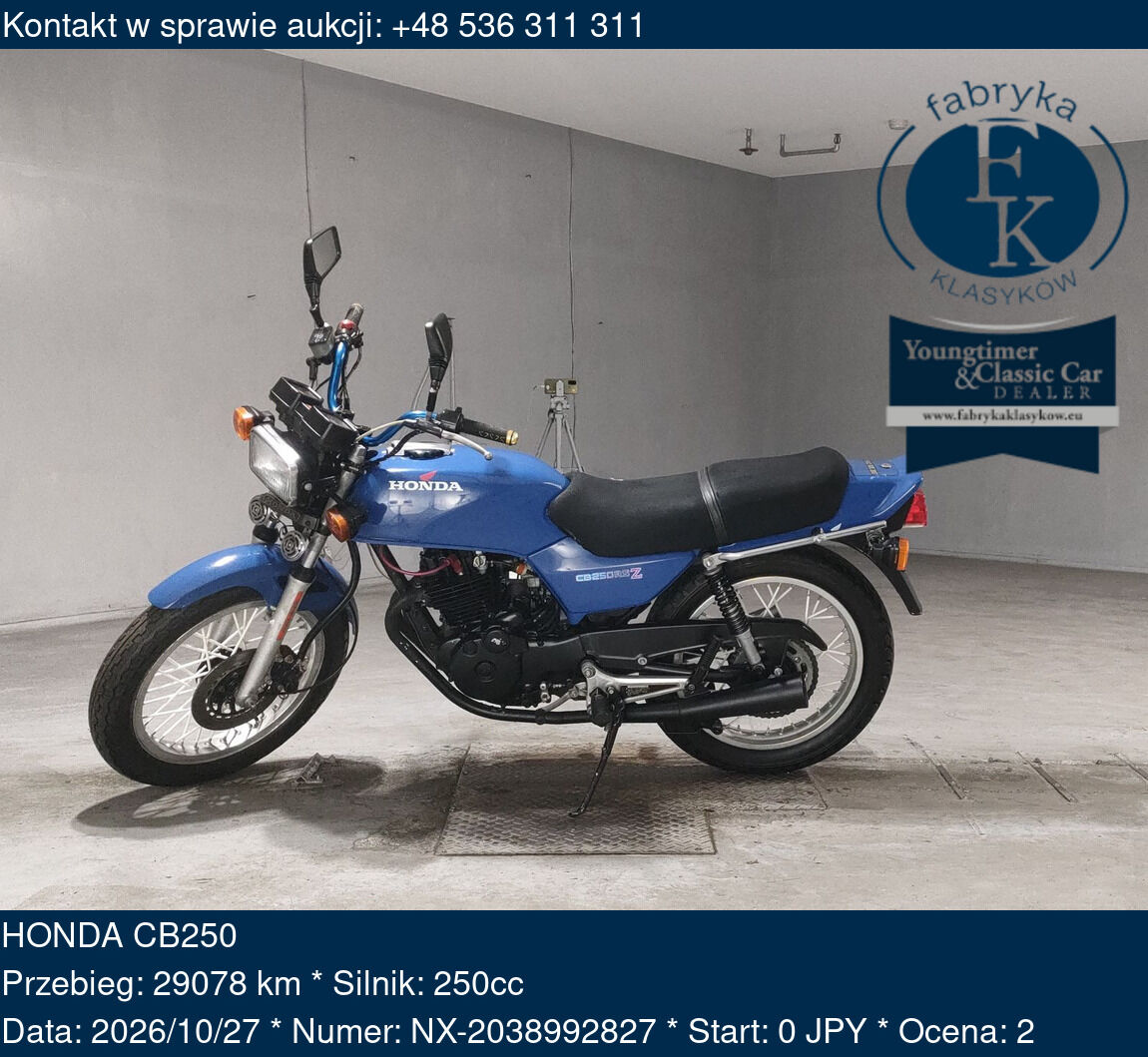 HONDA CB250  - zdjęcie 2