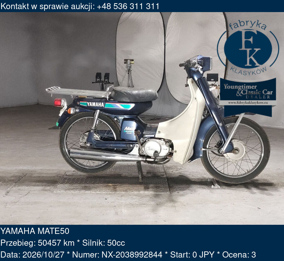 YAMAHA MATE50  - zdjęcie 2
