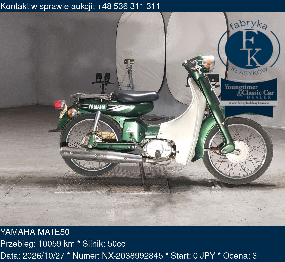 YAMAHA MATE50  - zdjęcie 2