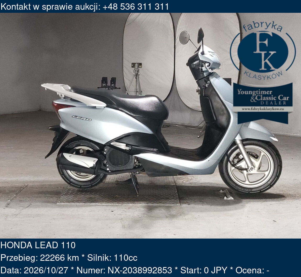 HONDA LEAD 110  - zdjęcie 2