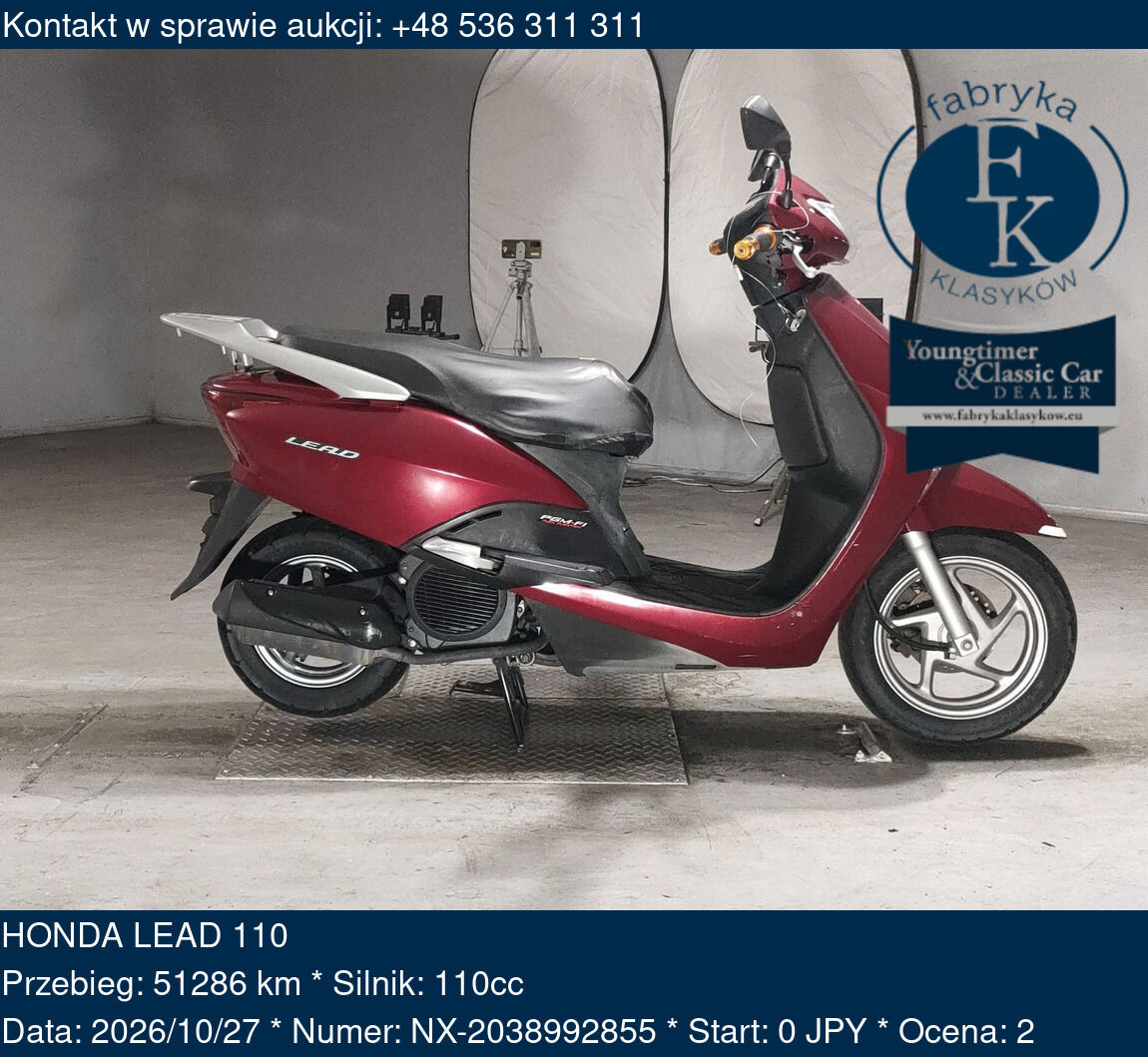 HONDA LEAD 110  - zdjęcie 2