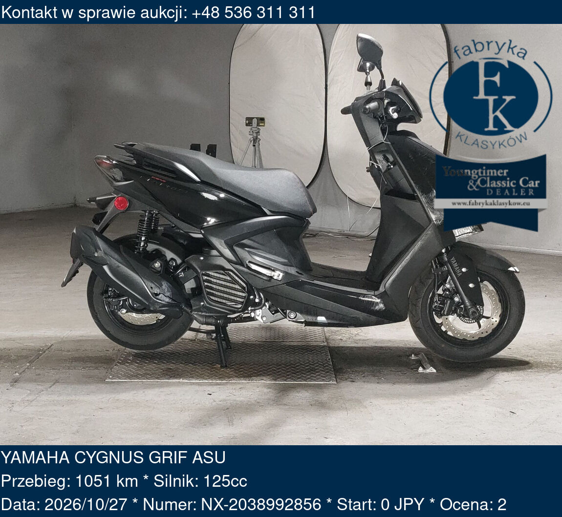 YAMAHA CYGNUS GRIF ASU - zdjęcie 2
