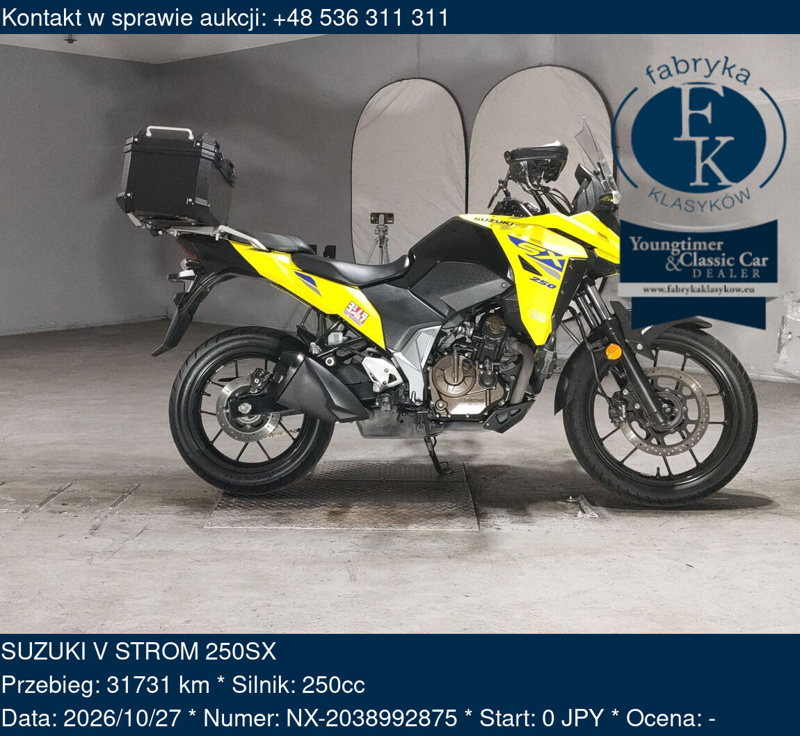 SUZUKI V STROM 250SX  - zdjęcie 2