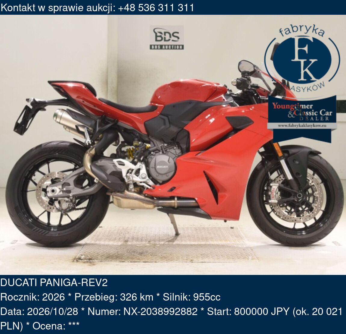DUCATI PANIGA-REV2 2026 - zdjęcie 2